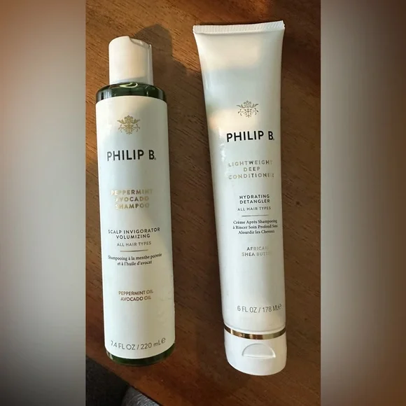 Philip B peppermint avocado shampoo , lightweight deep conditioner NEW - Picture 1 of 1